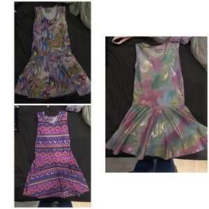 Three Dori Creations sleeveless dresses